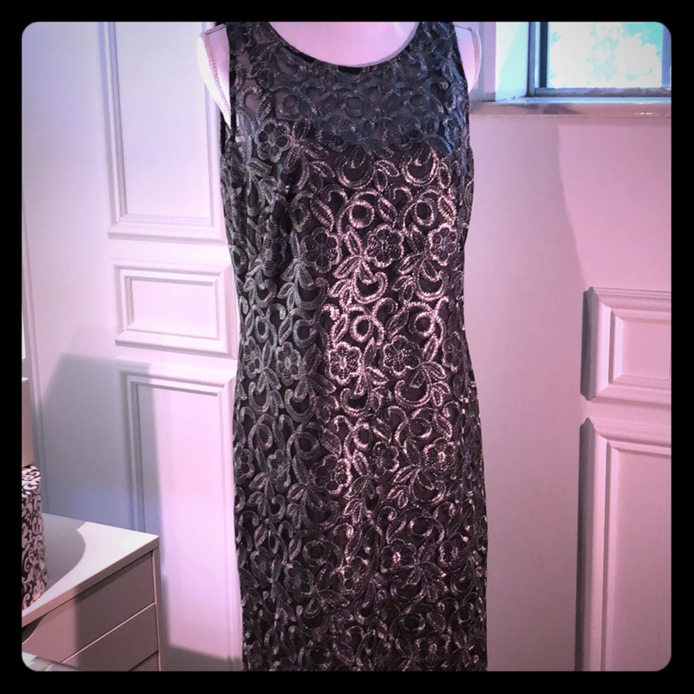 Silky slip dress